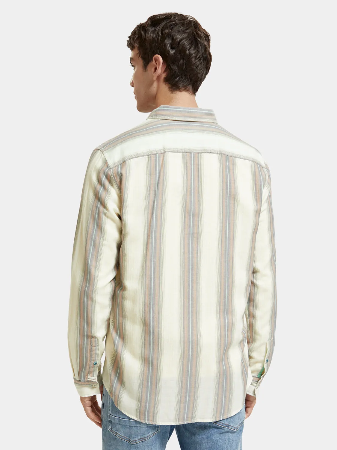 Herringbone shirt sold by Scotch and Soda product image thumbnail 3