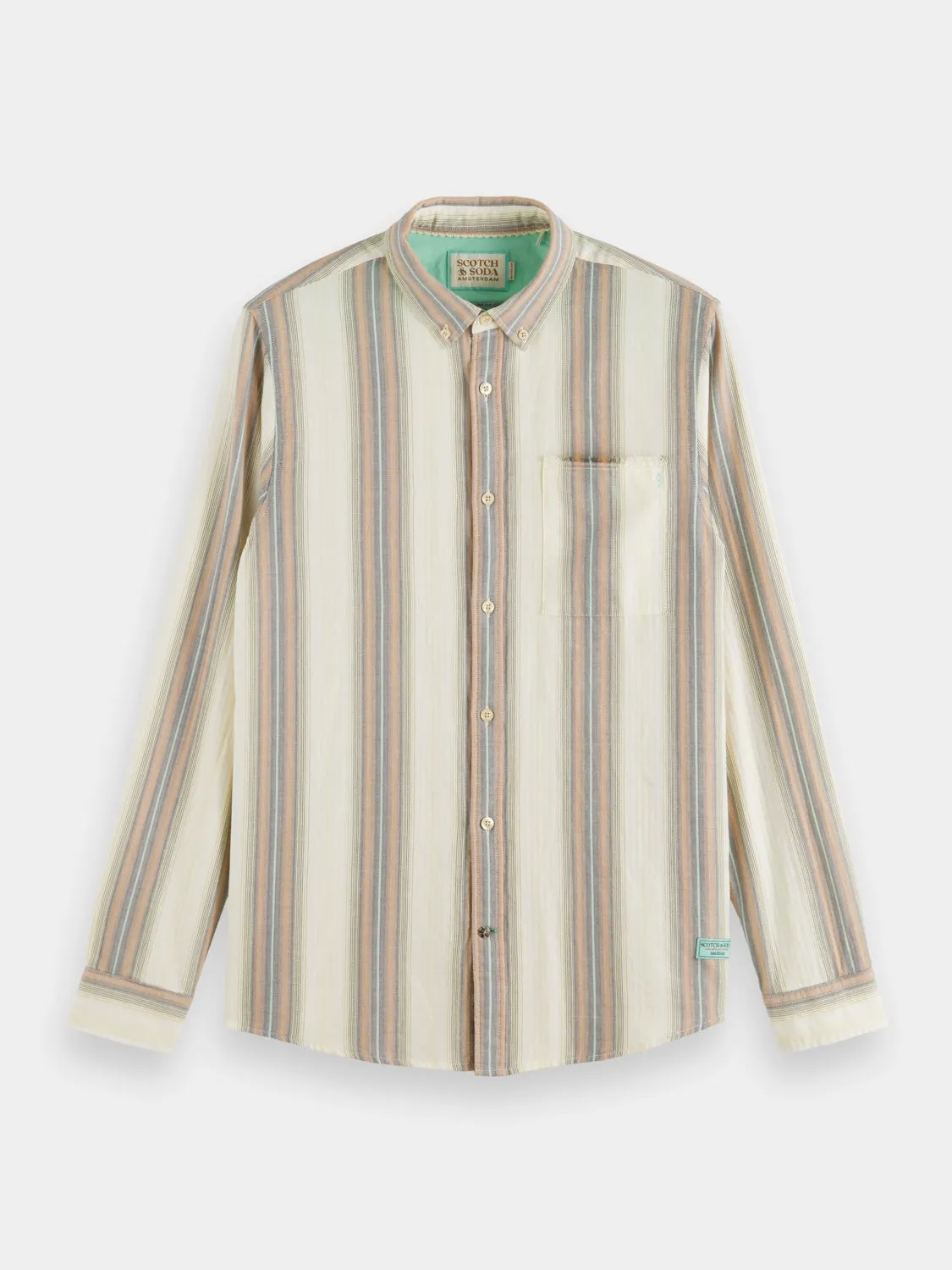 Herringbone shirt sold by Scotch and Soda product image thumbnail 2