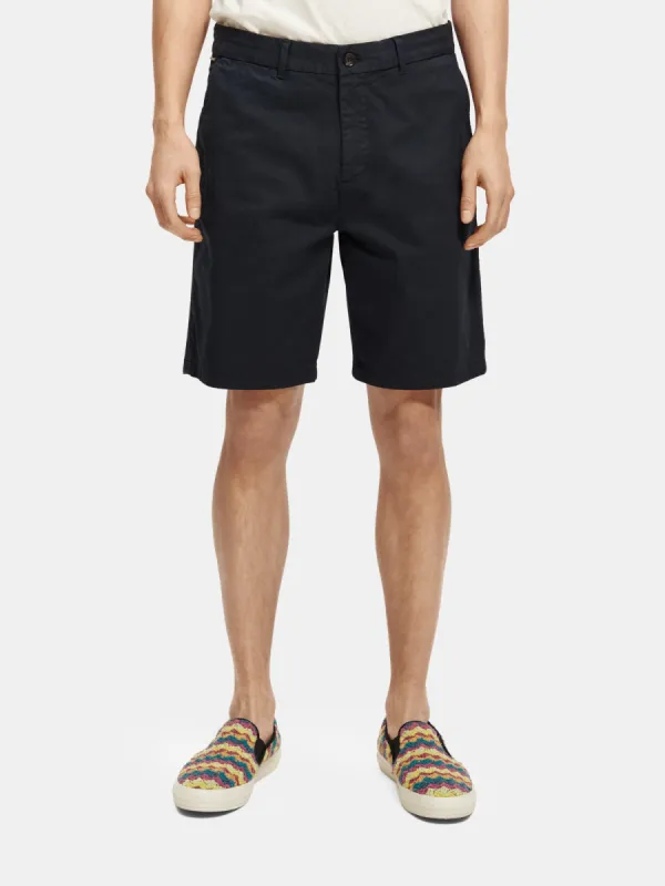 Stuart garment-dyed pima cotton shorts sold by Scotch and Soda