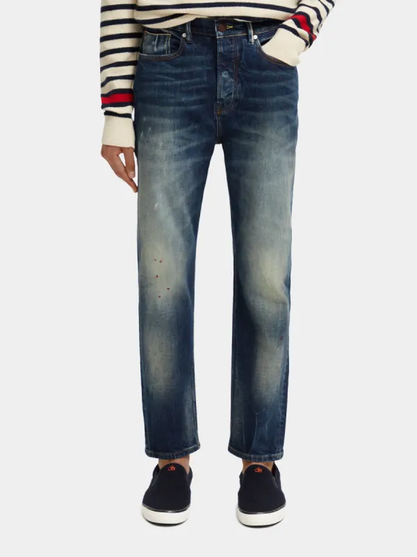 Drop tapered jeans sold by Scotch & Soda