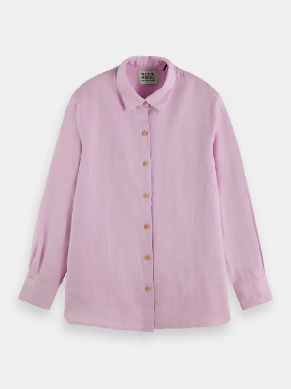 Oversized linen shirt sold by Scotch and Soda