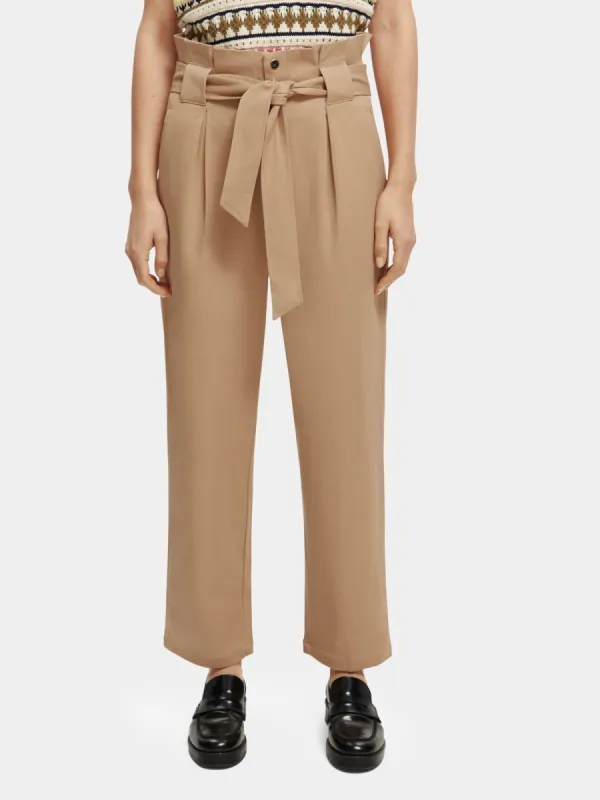 Daisy high-rise paper bag pants sold by Scotch and Soda