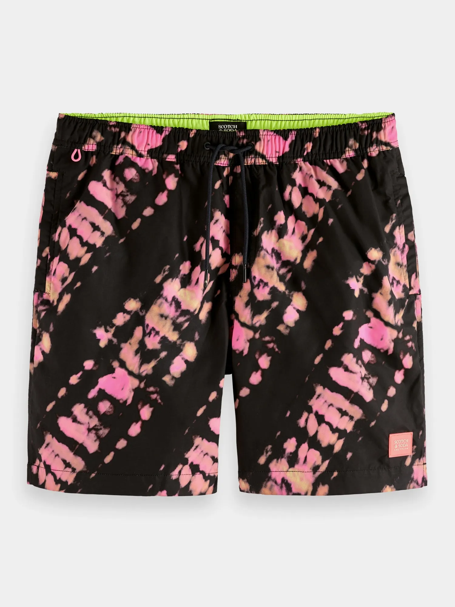 Mid-length tie-dyed printed swimshorts sold by Scotch and Soda product image thumbnail 2