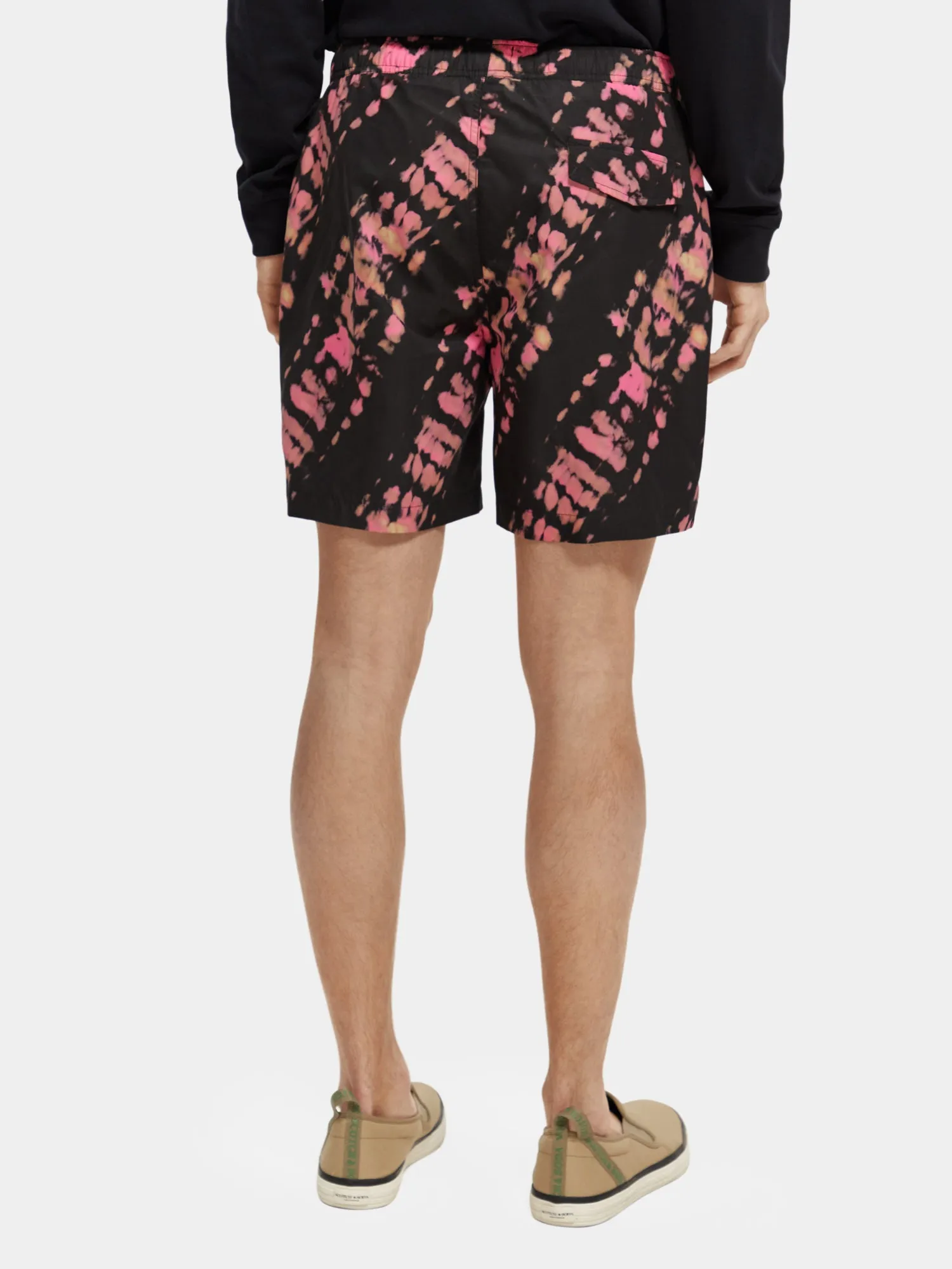 Mid-length tie-dyed printed swimshorts sold by Scotch and Soda product image thumbnail 3