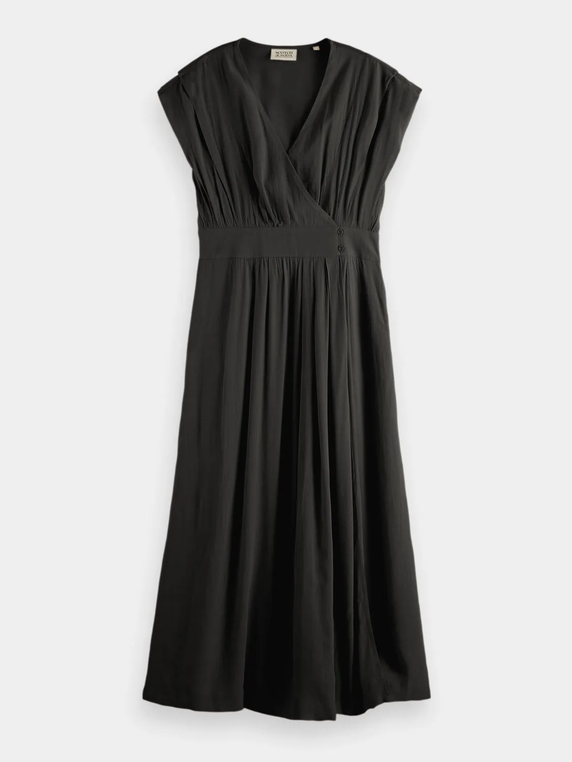 V-neck wrap dress sold by Scotch and Soda product image thumbnail 2