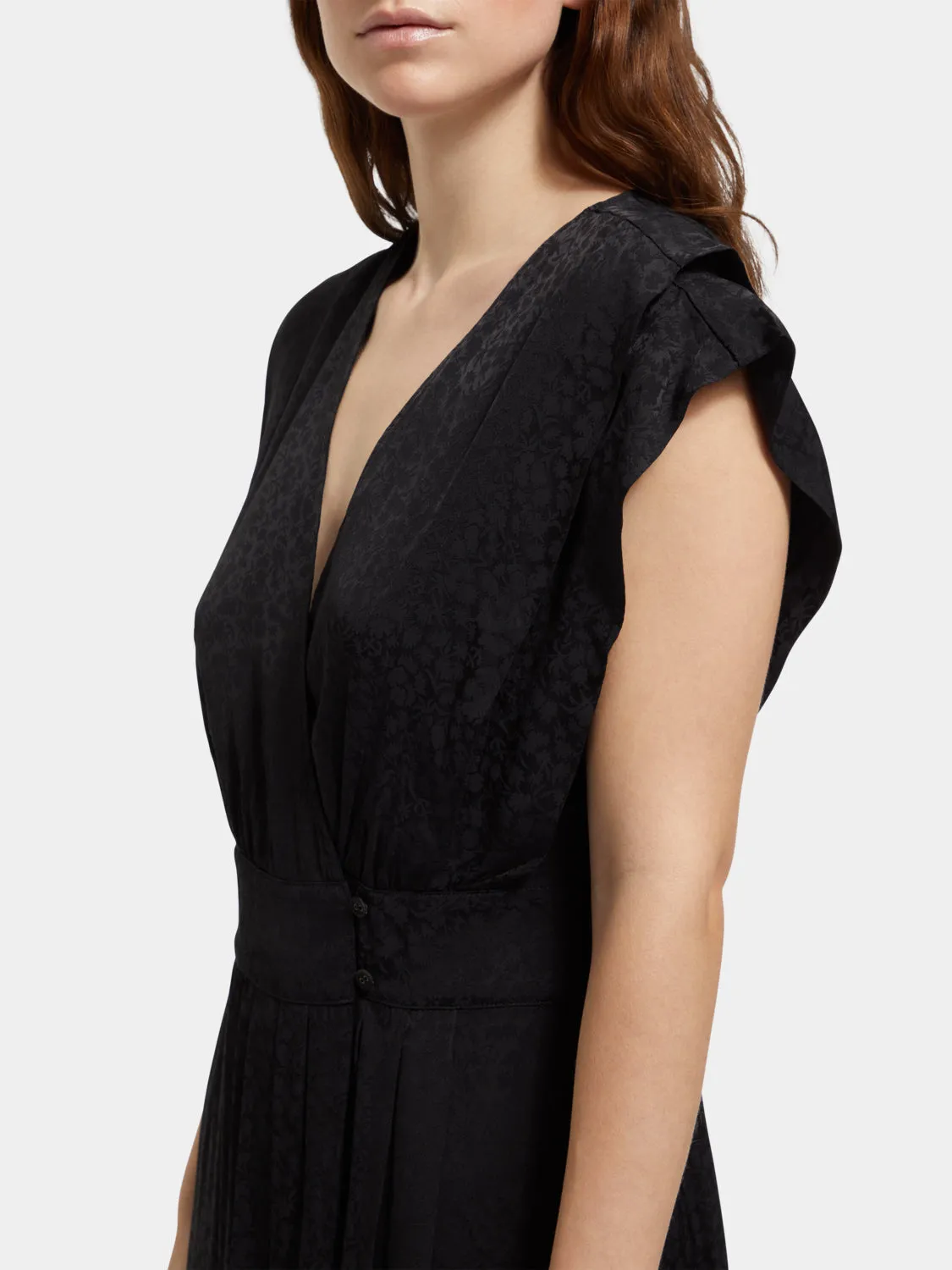 V-neck wrap dress sold by Scotch and Soda product image thumbnail 5