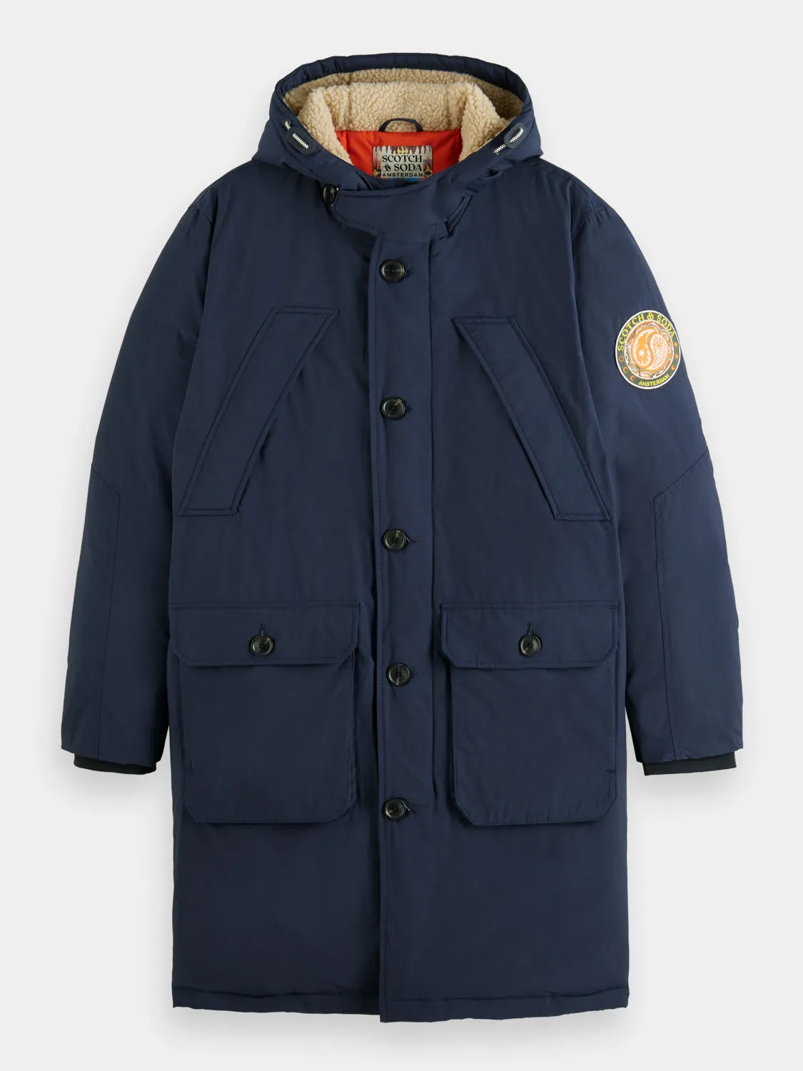 Heavy weight padded parka sold by Scotch and Soda product image thumbnail 2