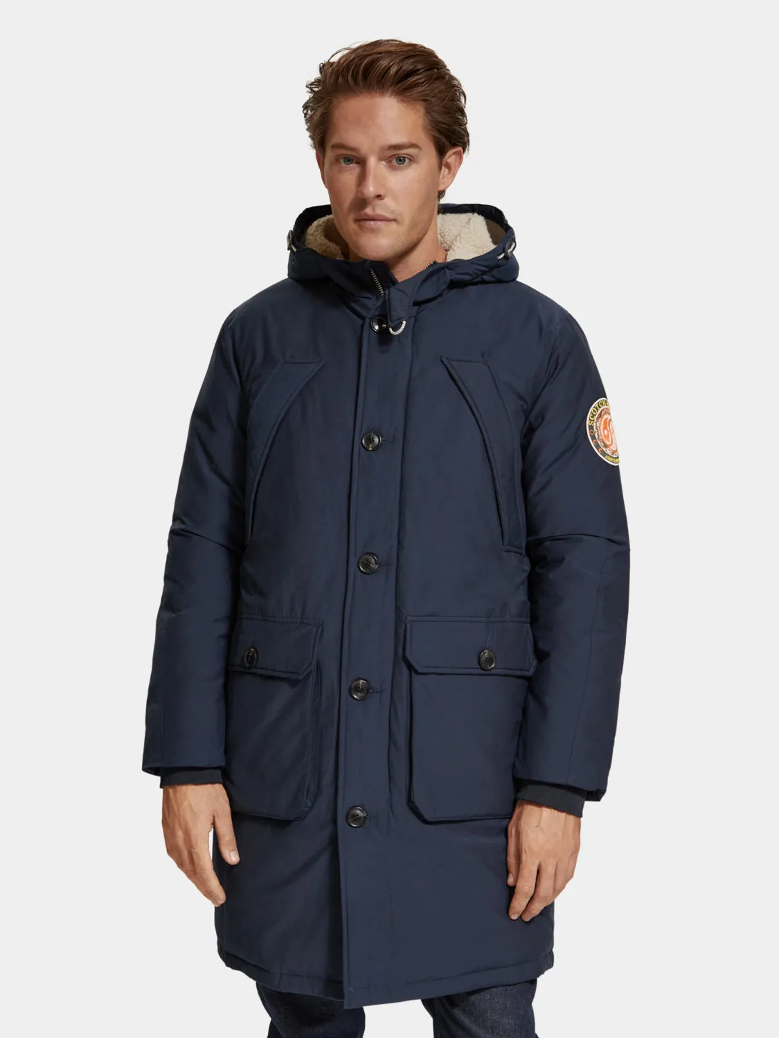 Heavy weight padded parka sold by Scotch and Soda