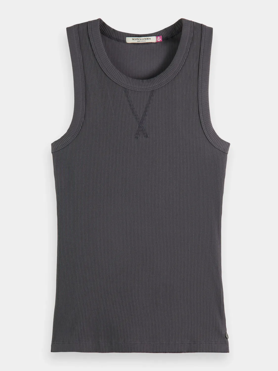 Slim-fit racerback tank top sold by Scotch & Soda