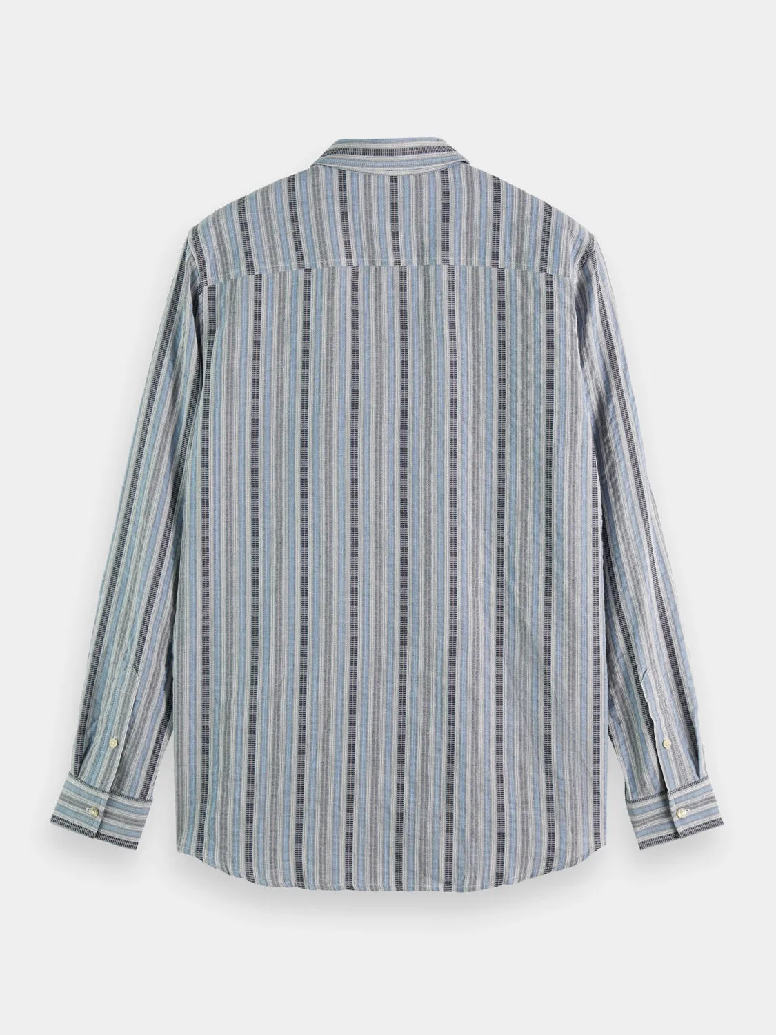 Dobby striped shirt sold by Scotch and Soda product image thumbnail 2