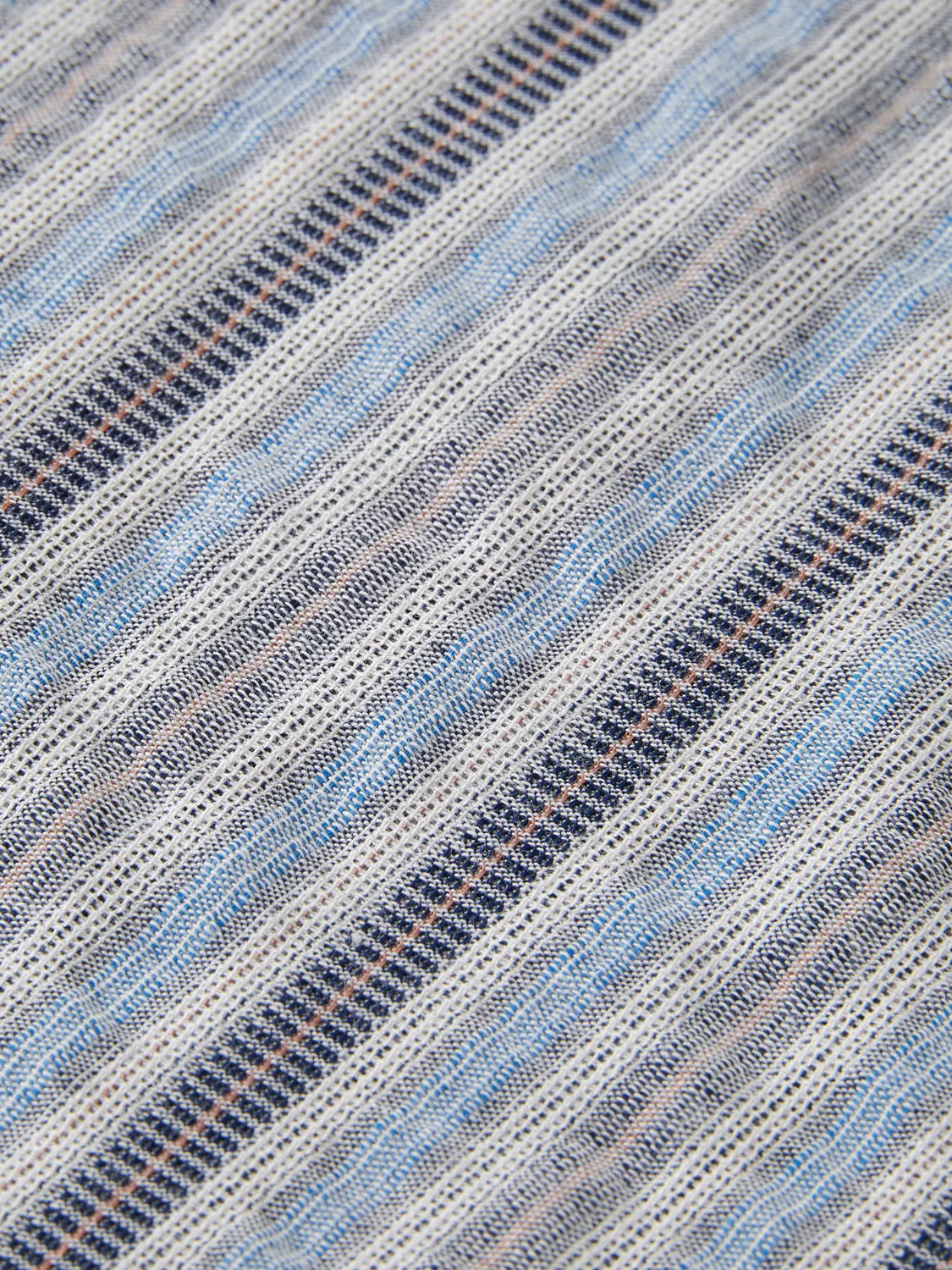 Dobby striped shirt sold by Scotch and Soda product image thumbnail 3