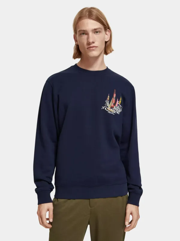 Boat artwork sweatshirt sold by Scotch and Soda