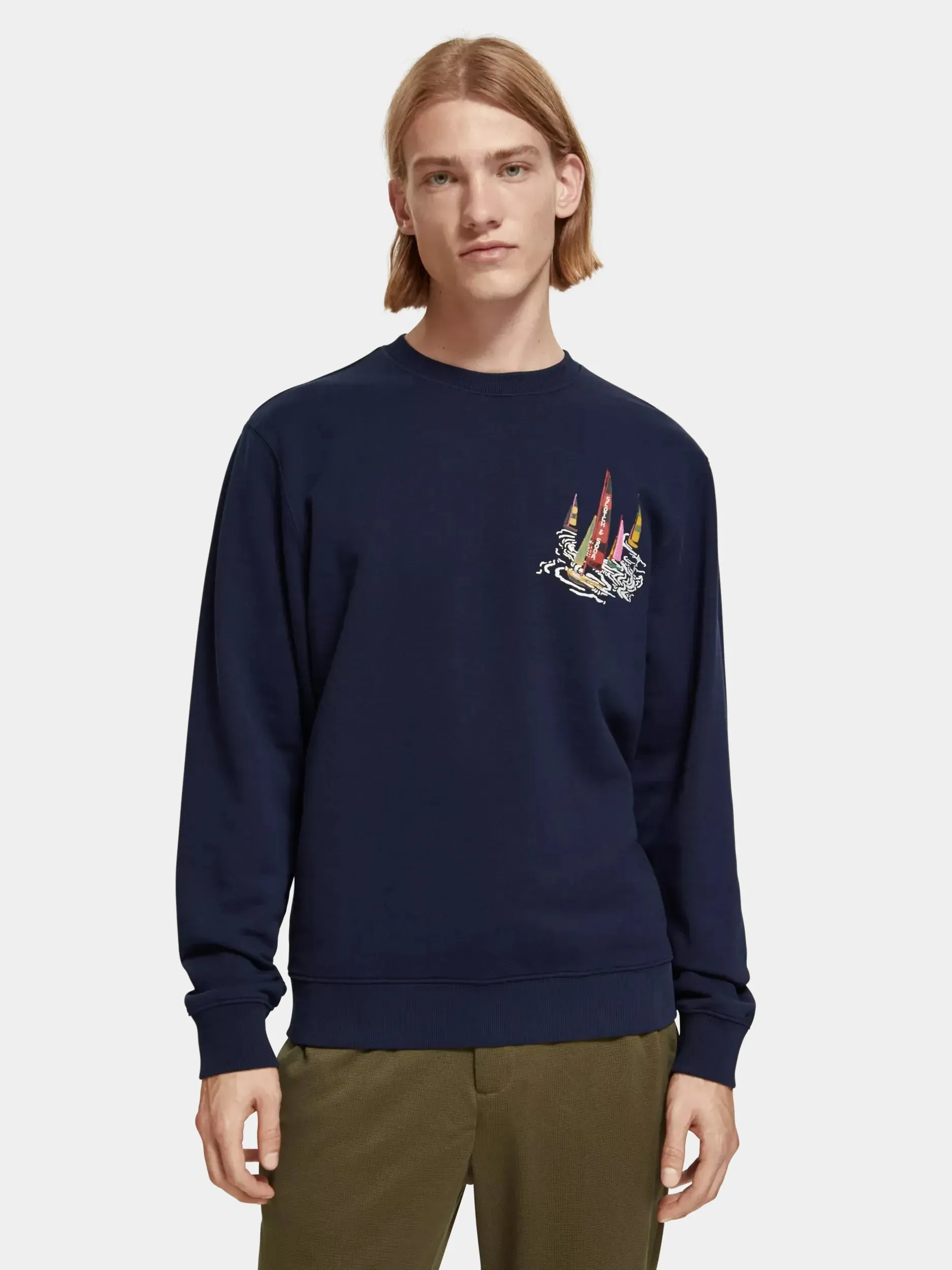 Boat artwork sweatshirt sold by Scotch & Soda