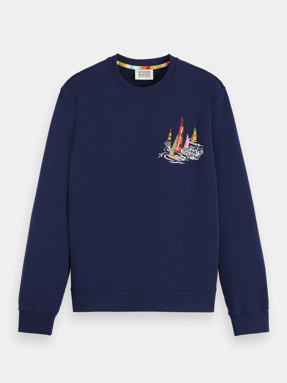 Boat artwork sweatshirt sold by Scotch & Soda product image thumbnail 2