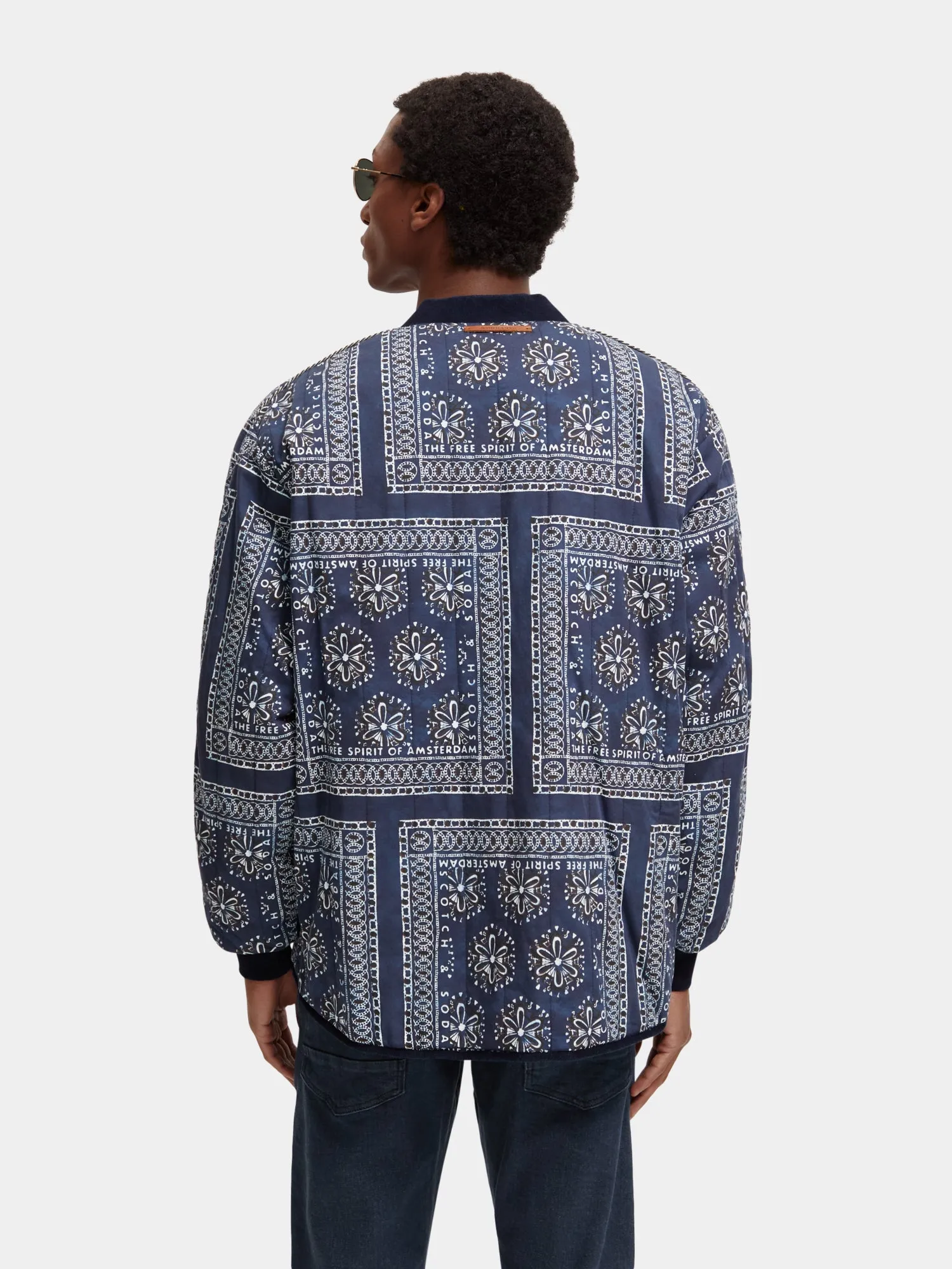 Reversible bomber jacket sold by Scotch and Soda product image thumbnail 3