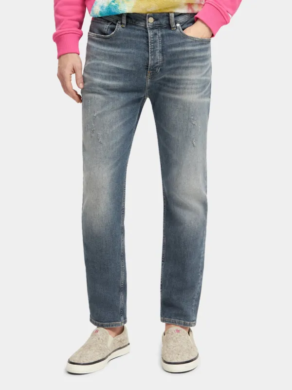 Drop tapered jeans sold by Scotch and Soda