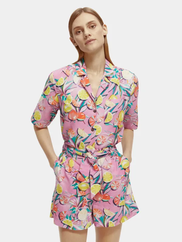 Camp shirt with print sold by Scotch and Soda