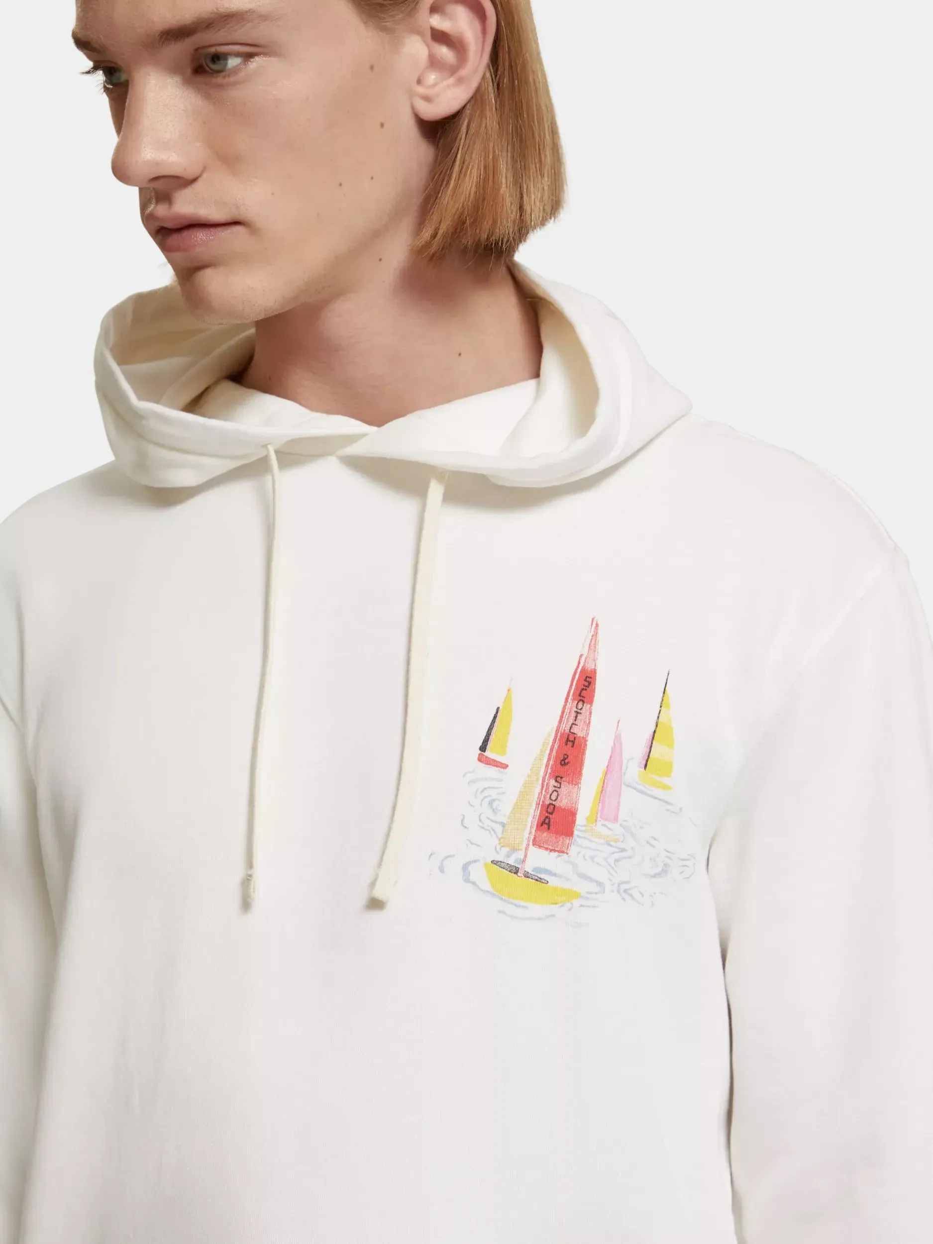 Artwork hoodie sold by Scotch and Soda product image thumbnail 5