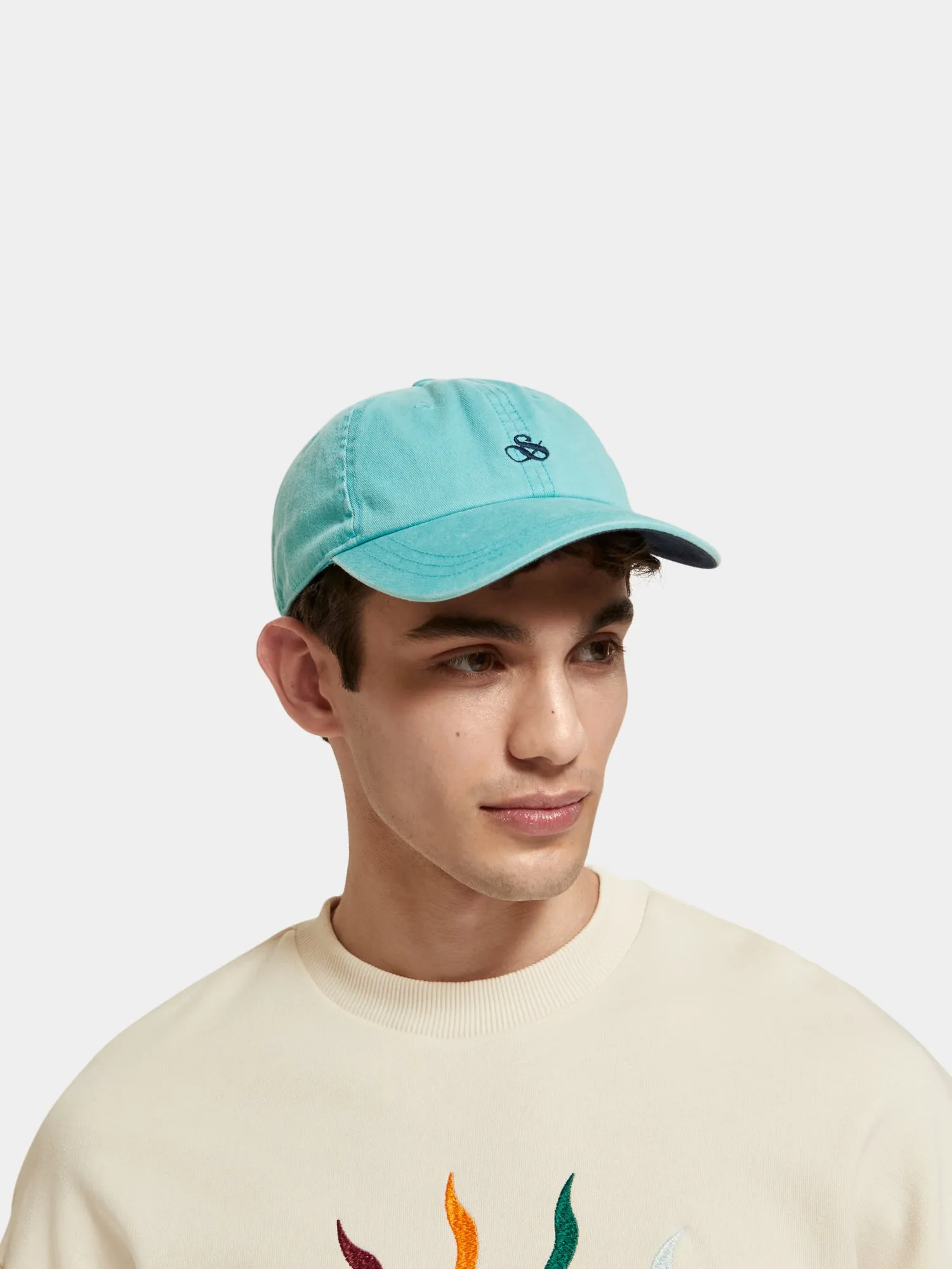 Embroidered twill cap sold by Scotch and Soda product image thumbnail 3