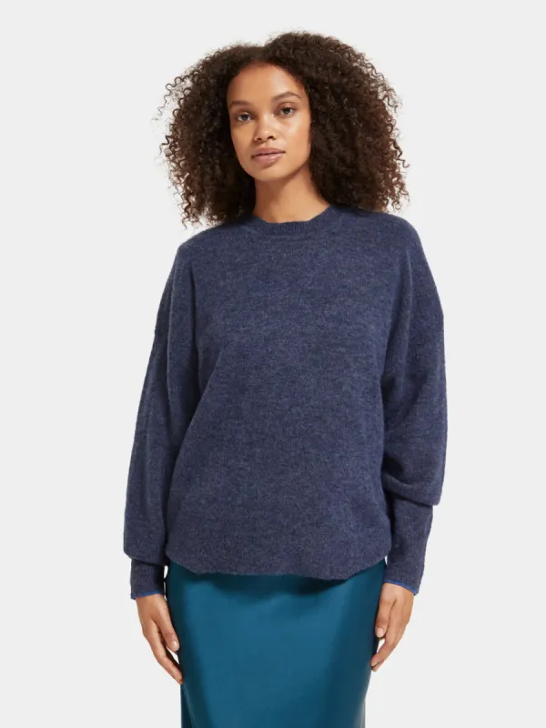 Fuzzy crewneck pullover sold by Scotch and Soda