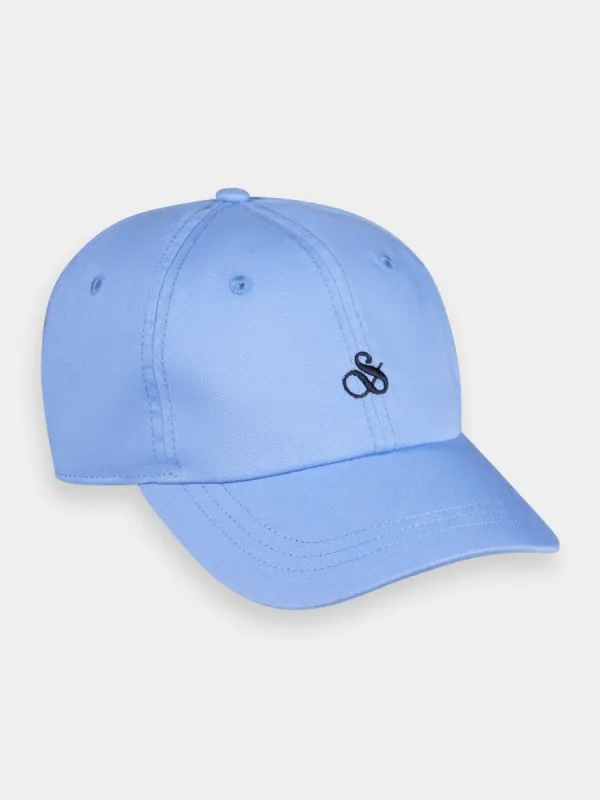 Twill logo embroidery cap sold by Scotch and Soda