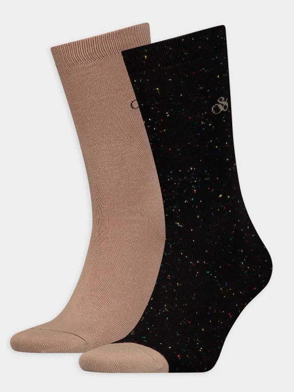 Classic speckle socks 2 pack sold by Scotch and Soda
