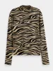Printed mock neck sold by Scotch and Soda