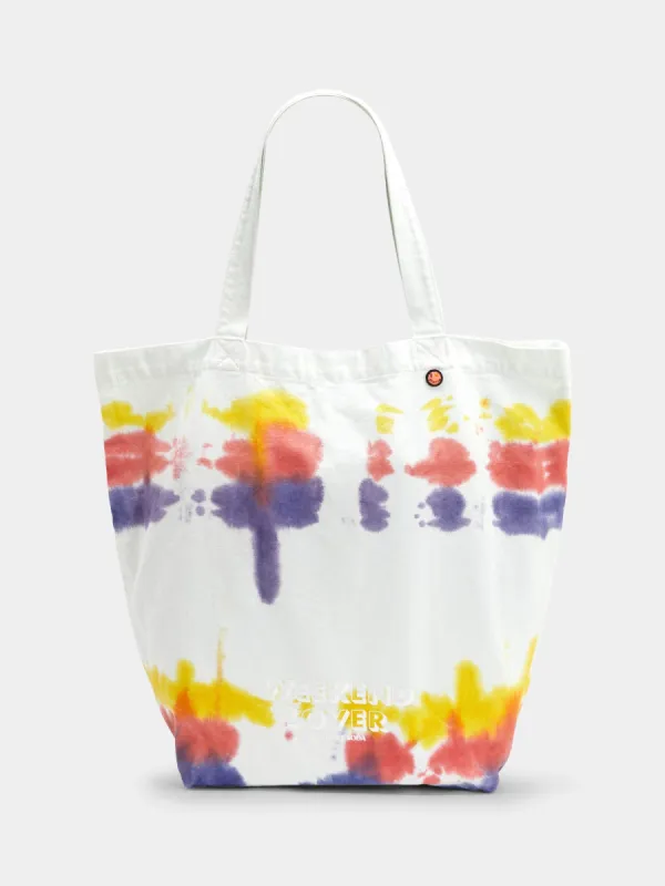 Canvas tie-dyed tote sold by Scotch and Soda