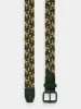 Braided leather & cord belt sold by Scotch and Soda