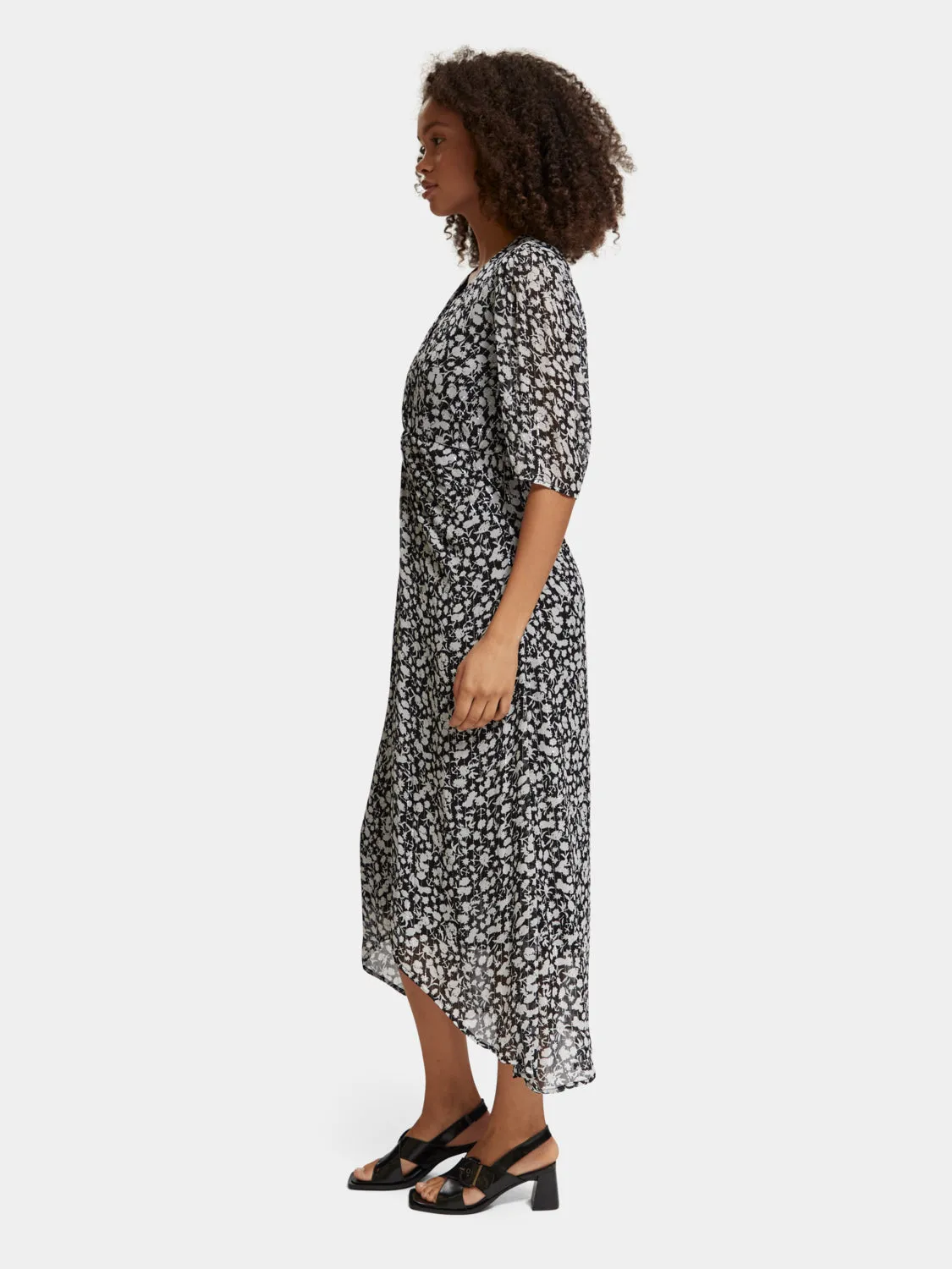 Midi dress with knot detail sold by Scotch & Soda product image thumbnail 4
