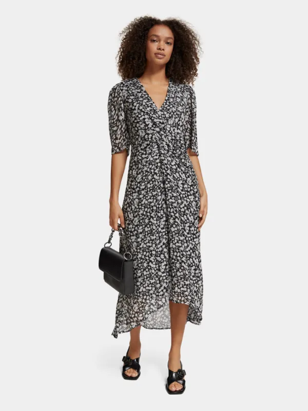 Midi dress with knot detail sold by Scotch and Soda