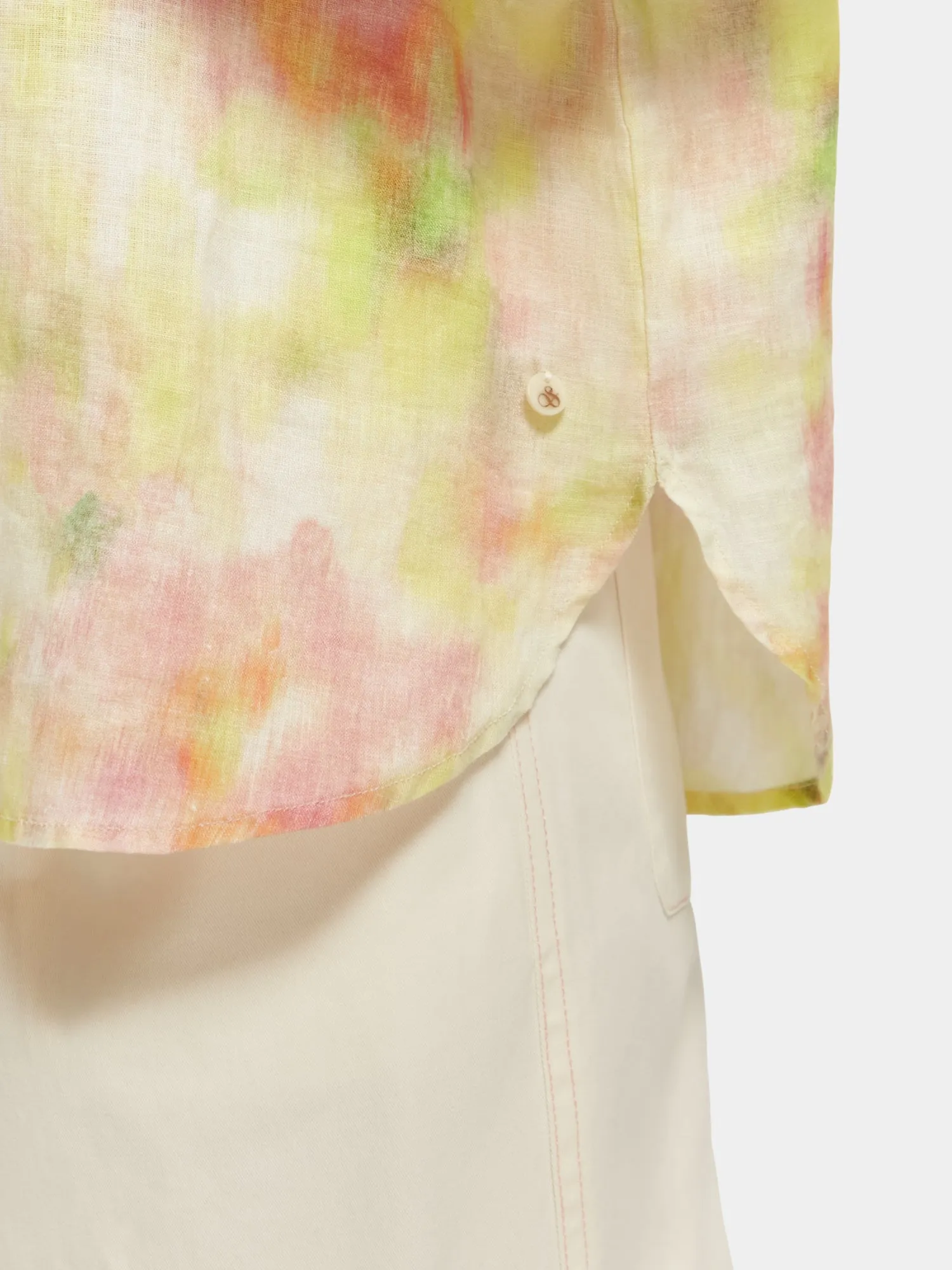 Oversized linen shirt sold by Scotch and Soda product image thumbnail 5