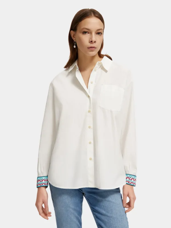 Oversized shirt sold by Scotch and Soda