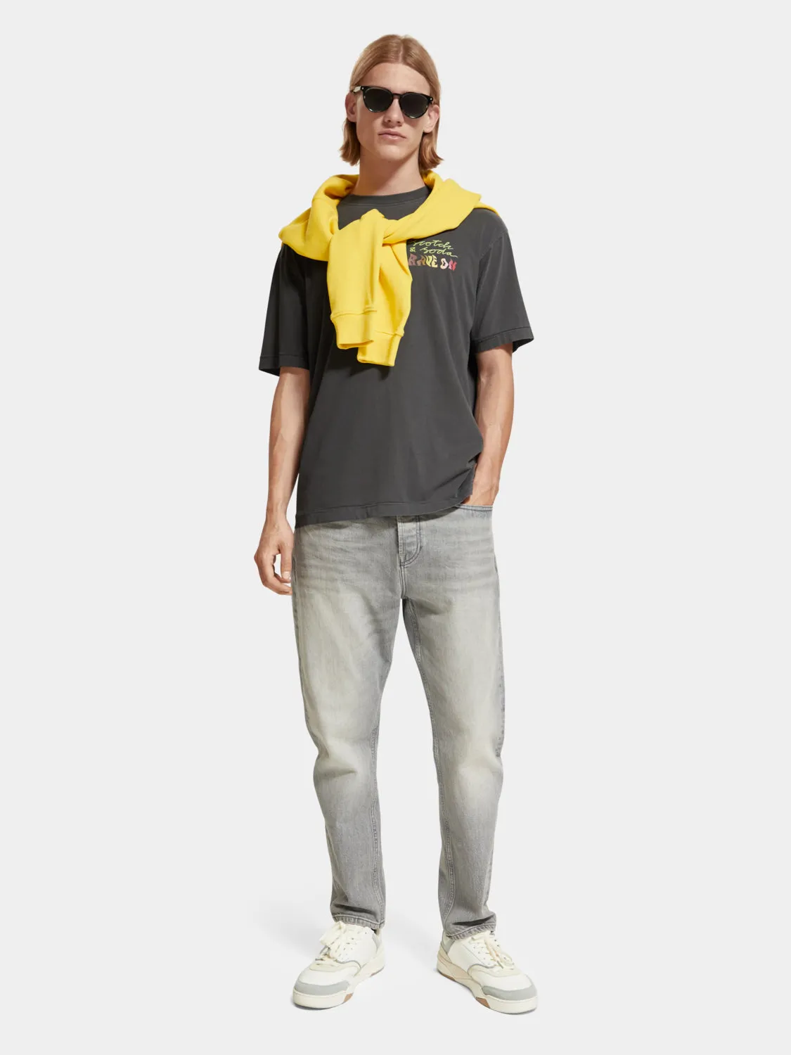 Regular-fit artwork t-shirt sold by Scotch and Soda product image thumbnail 5