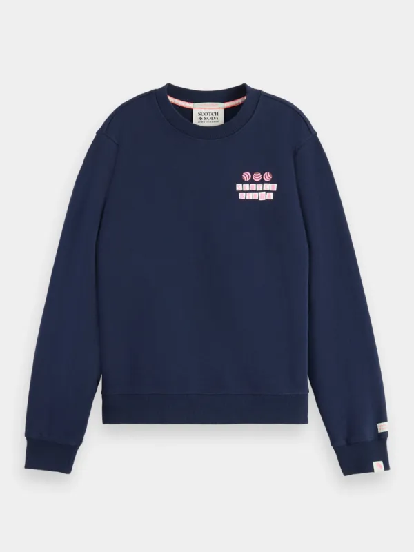 Regular-fit crewneck sweater sold by Scotch and Soda