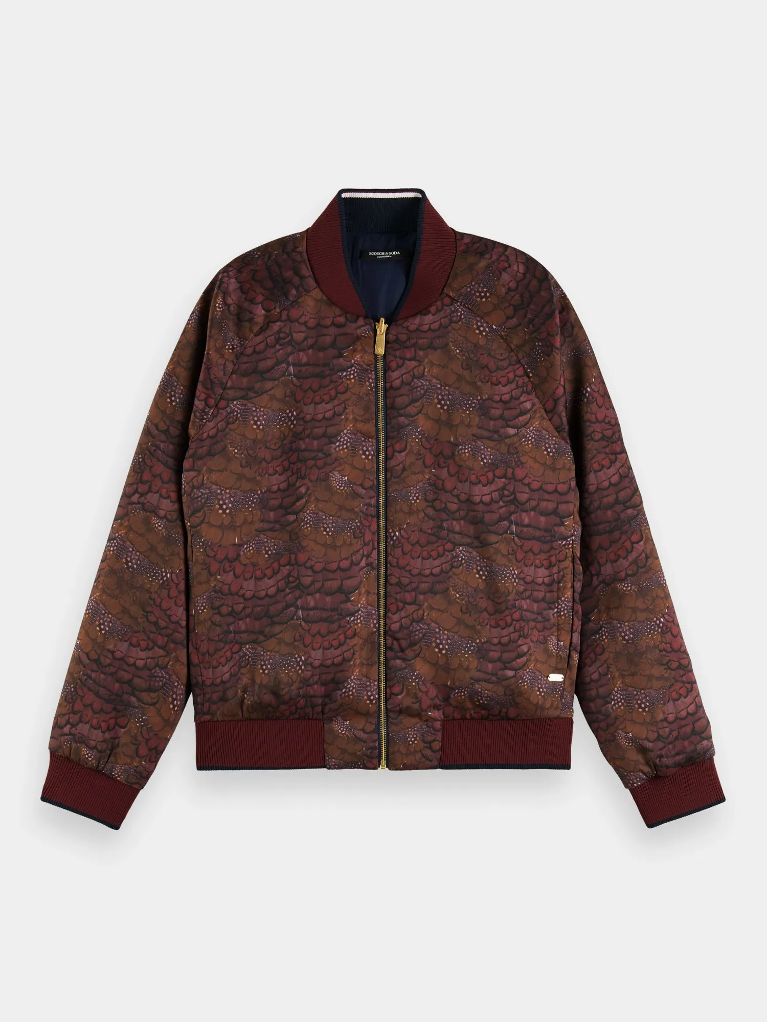 Reversible bomber jacket sold by Scotch and Soda product image thumbnail 2