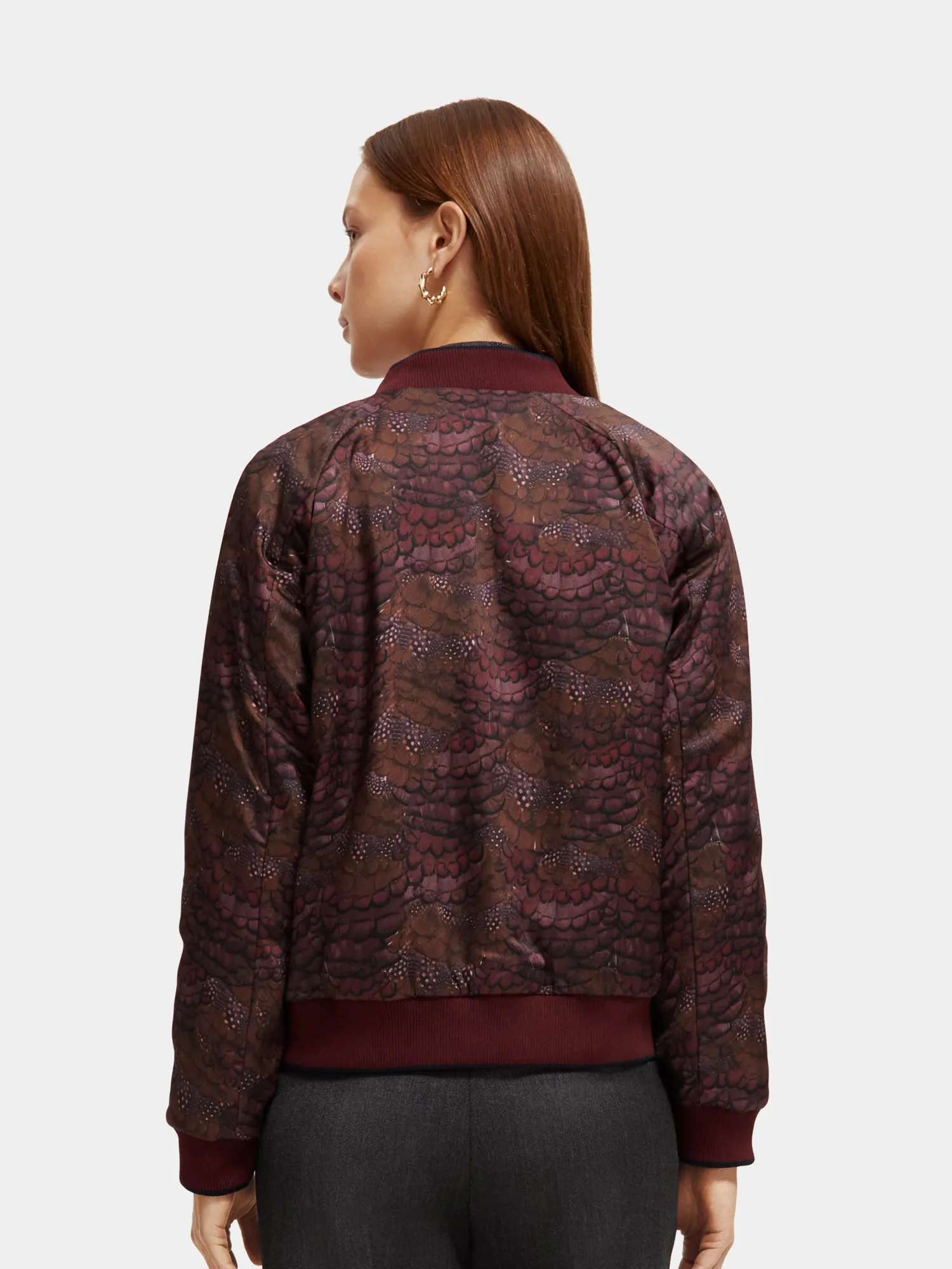 Reversible bomber jacket sold by Scotch and Soda product image thumbnail 3