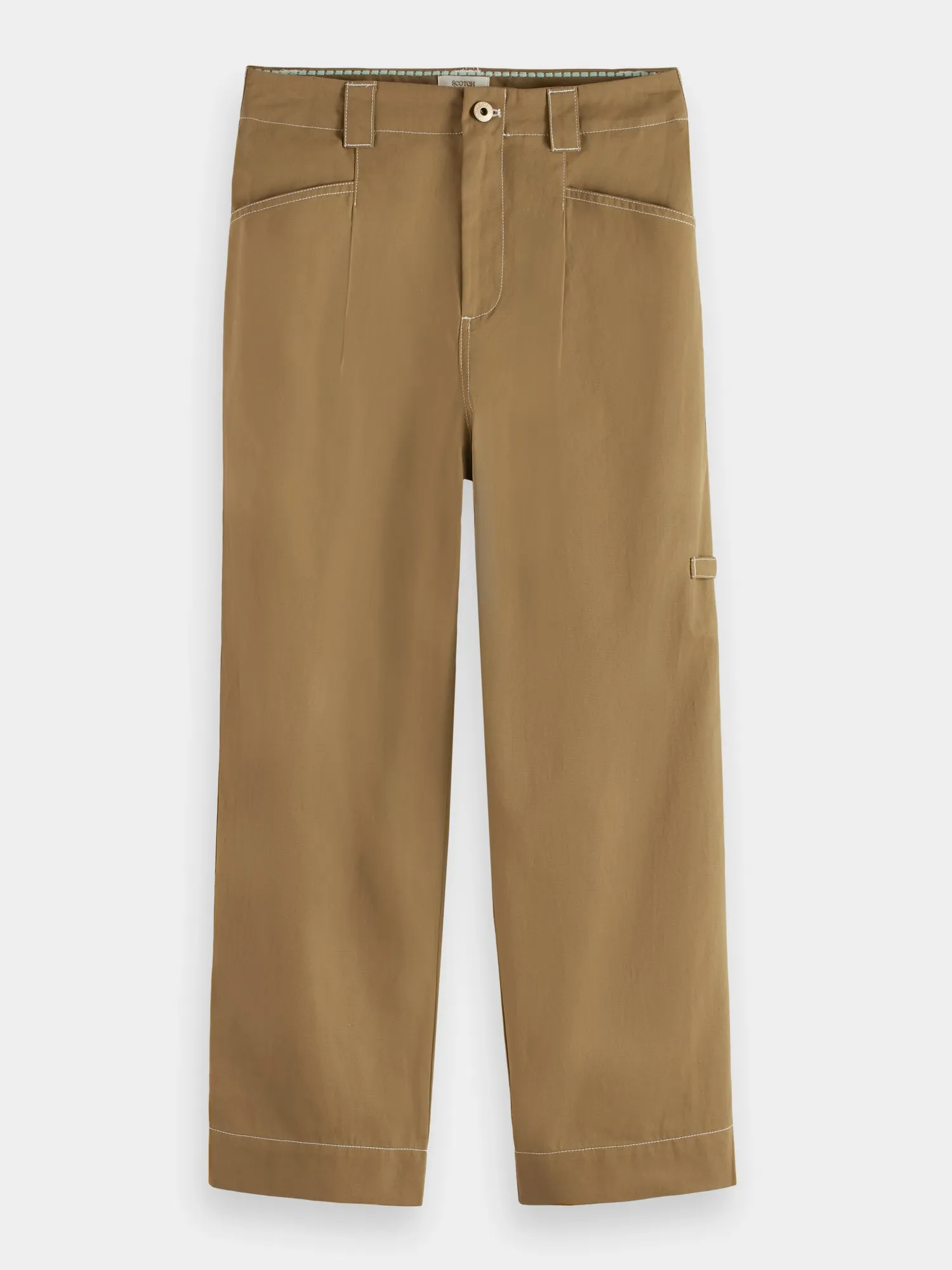 Liv straight fit pants sold by Scotch and Soda