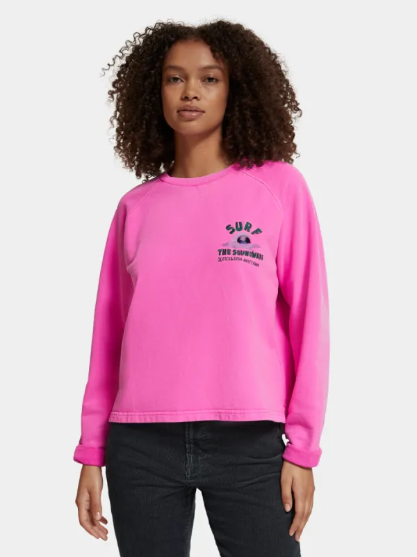 Raglan crewneck sweatshirt sold by Scotch and Soda