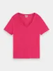 Regular-fit v-neck t-shirt sold by Scotch and Soda