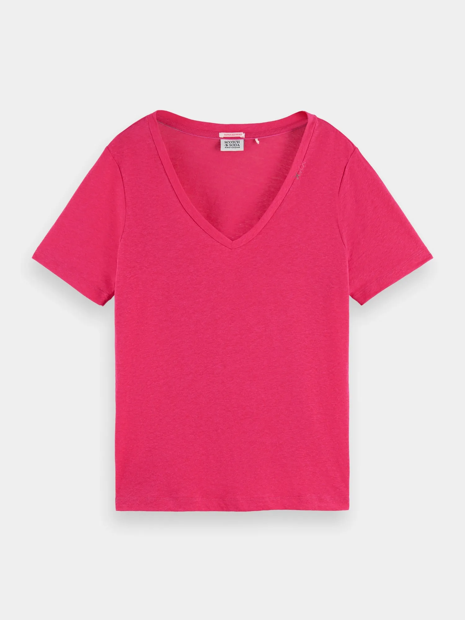 Regular-fit v-neck t-shirt sold by Scotch and Soda product image thumbnail 2