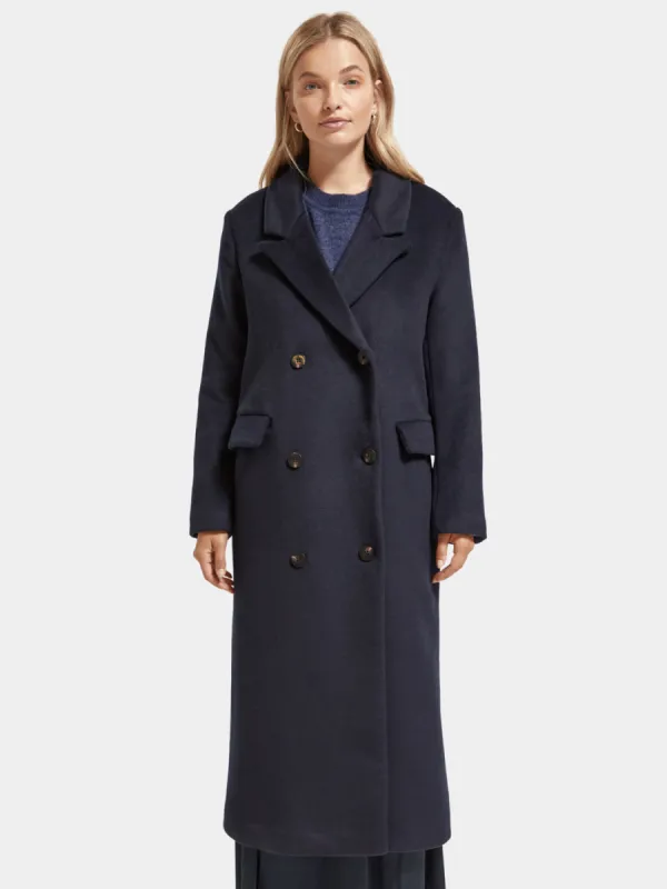 Double-breasted wool coat sold by Scotch and Soda