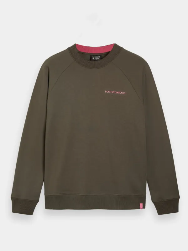 Unisex crewneck sweatshirt sold by Scotch and Soda