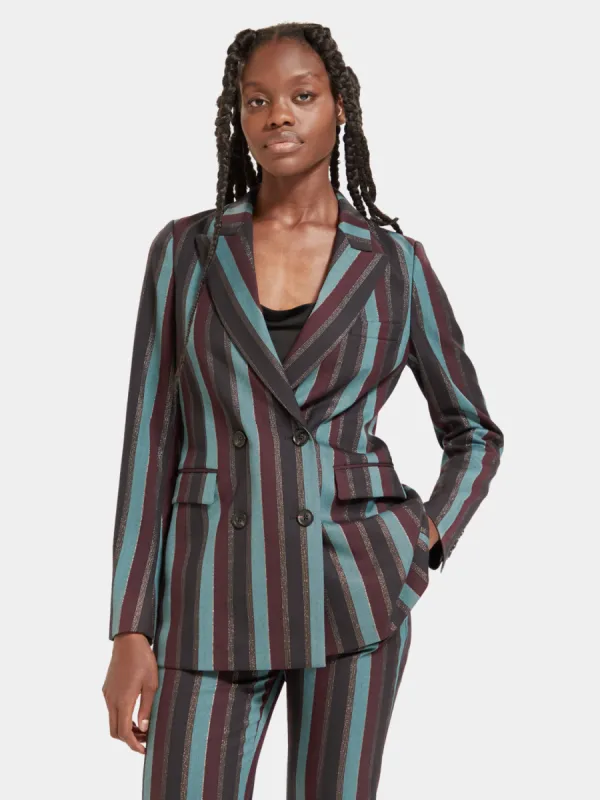 Double-breasted striped blazer sold by Scotch and Soda