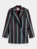 Double-breasted striped blazer sold by Scotch and Soda