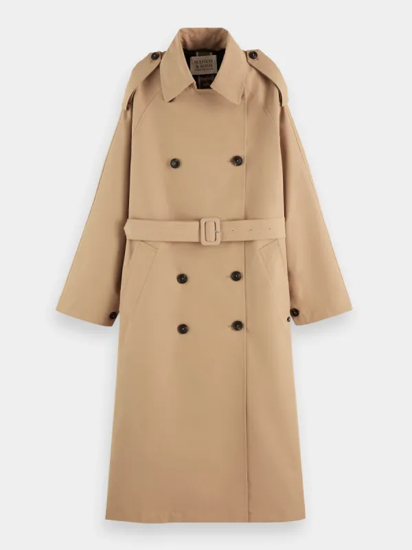 Oversized classic trench coat sold by Scotch and Soda