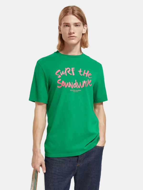 Regular-fit artwork t-shirt sold by Scotch and Soda