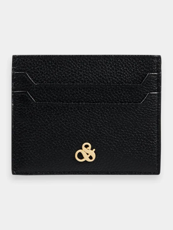 Unisex leather cardholder sold by Scotch and Soda
