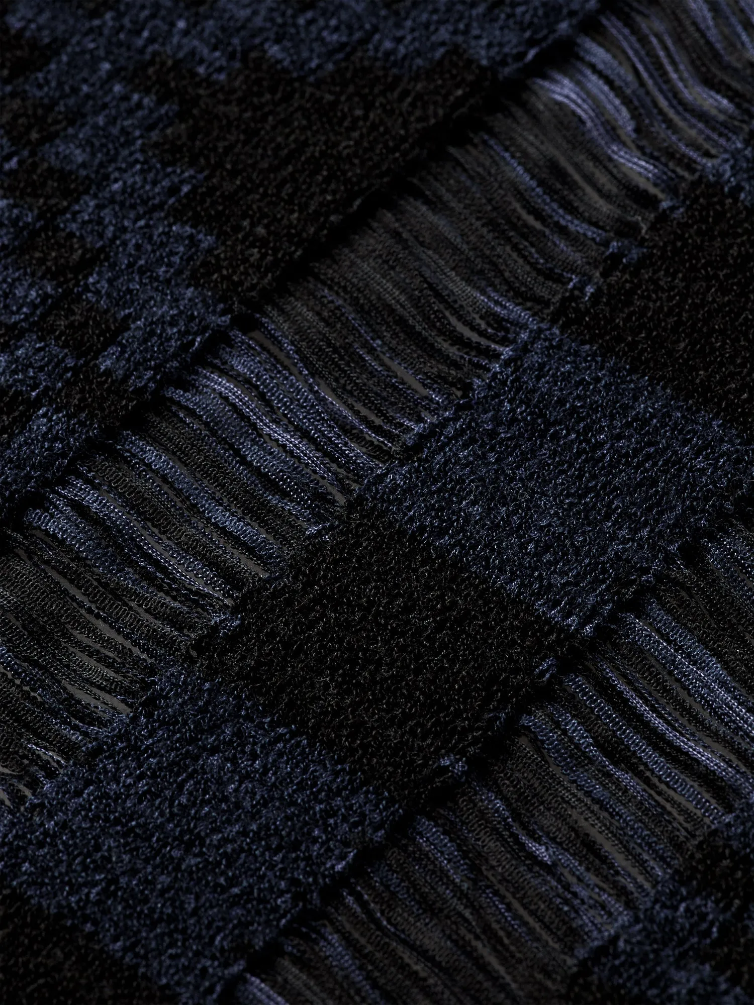 Fringed knitted scarf sold by Scotch and Soda product image thumbnail 5