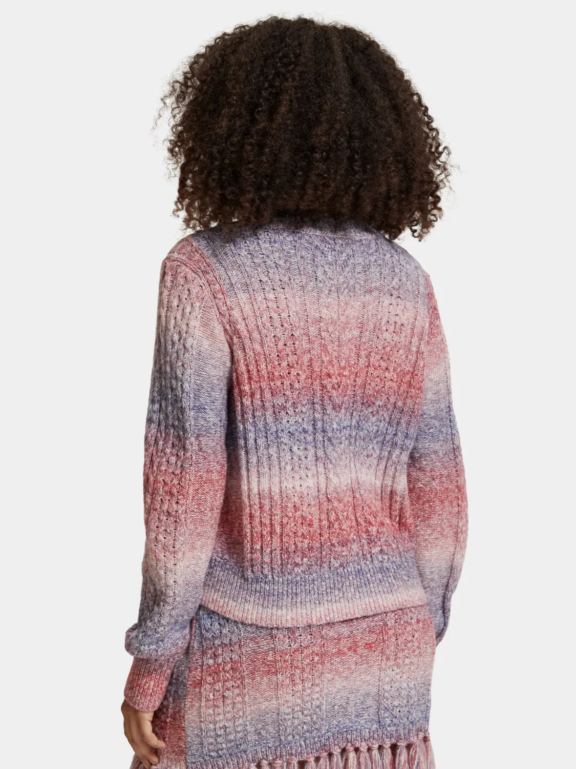 Space-dyed crewneck pullover sold by Scotch and Soda product image thumbnail 3